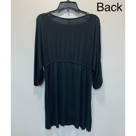 Victoria’s Secret open sleeves V neck tie empire waist slip on cover-up/dress - Picture 8 of 10